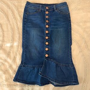 Denim Skirt